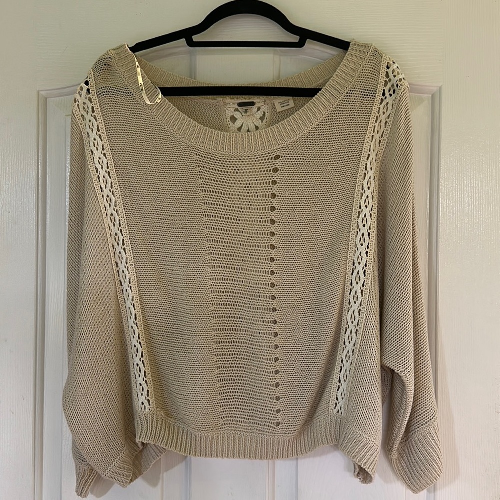 Miss Me crop sweater